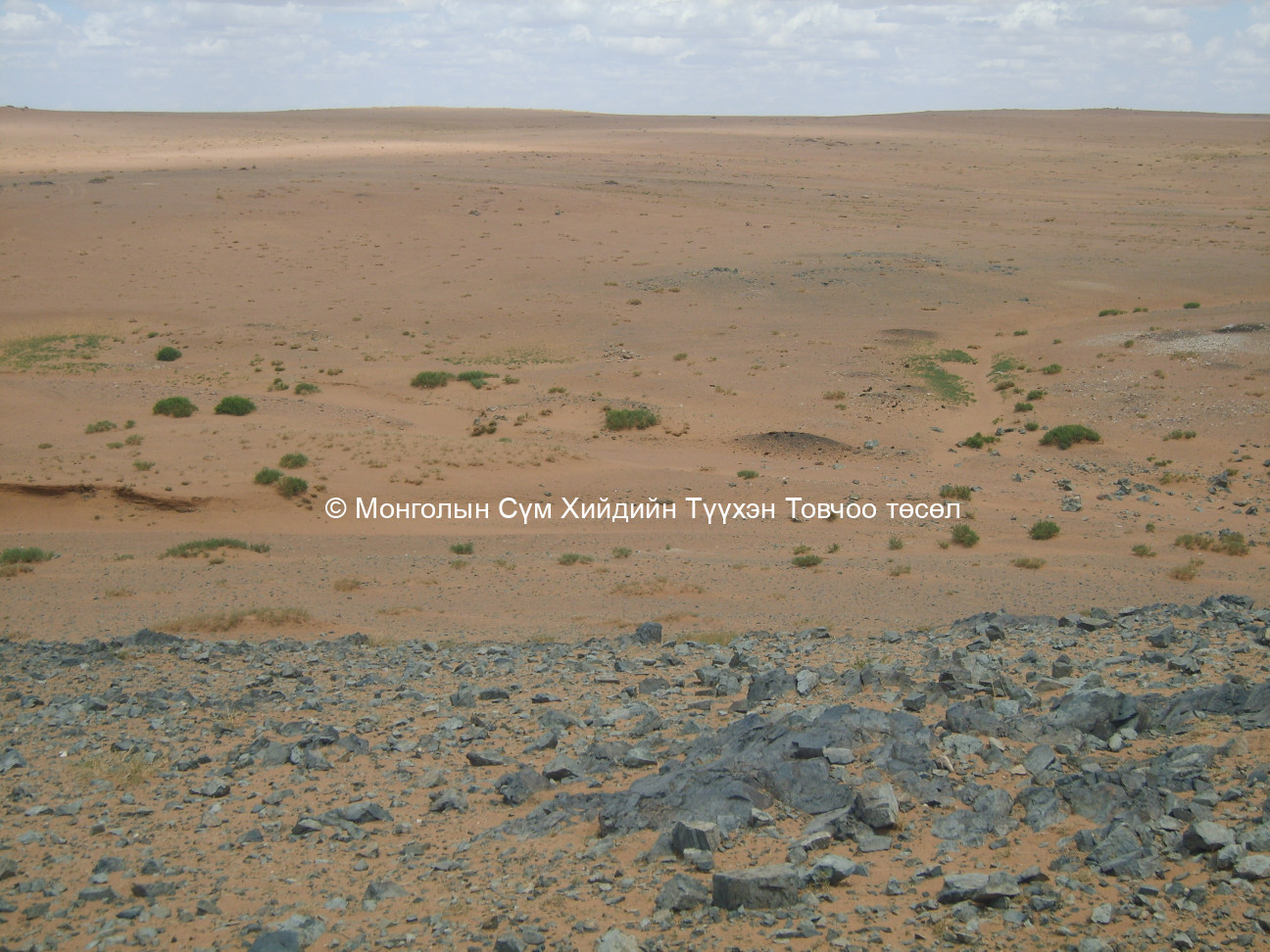 Баруун-Өмнөд талаас авсан 